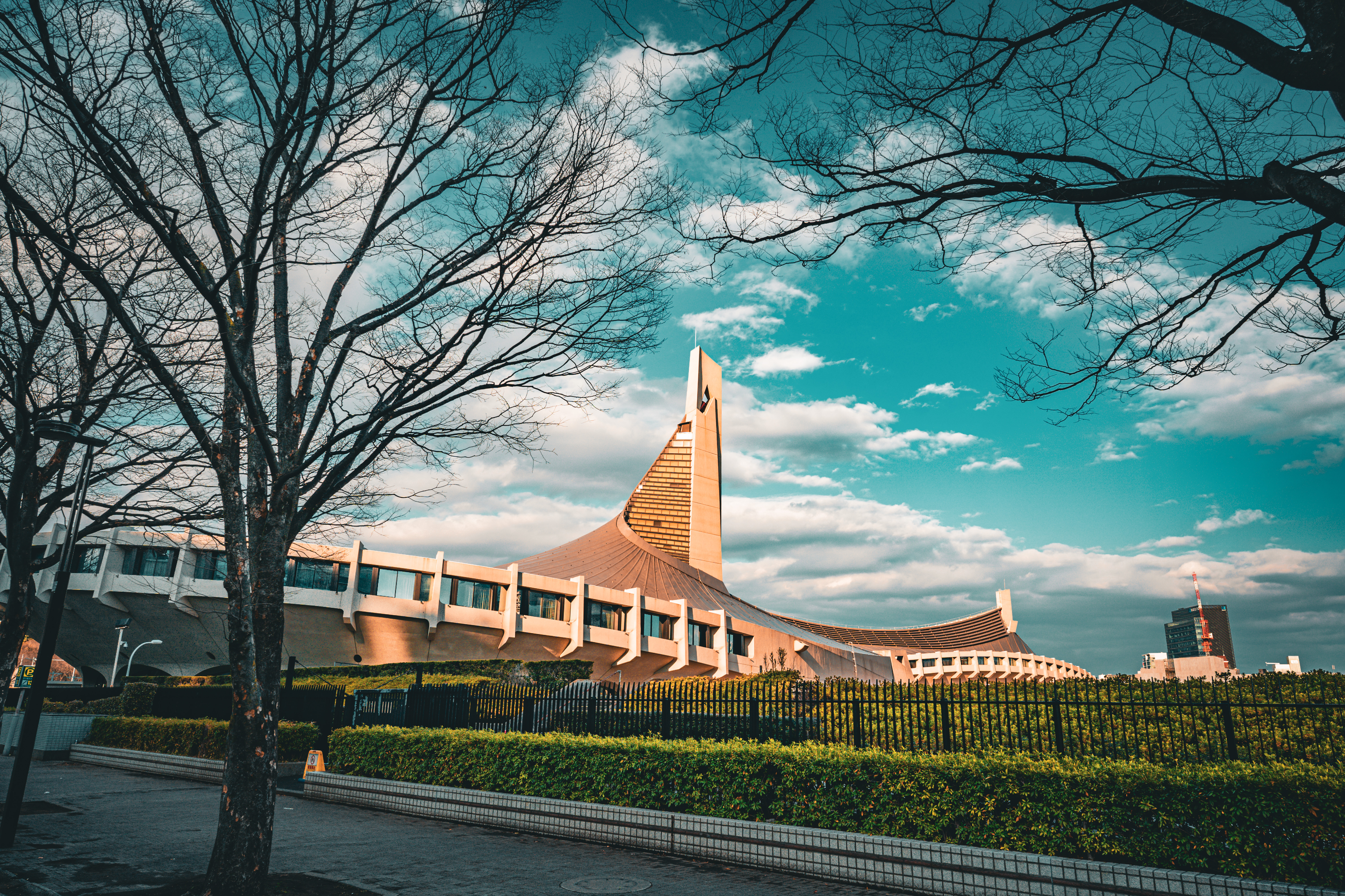 Spiral building in Japan