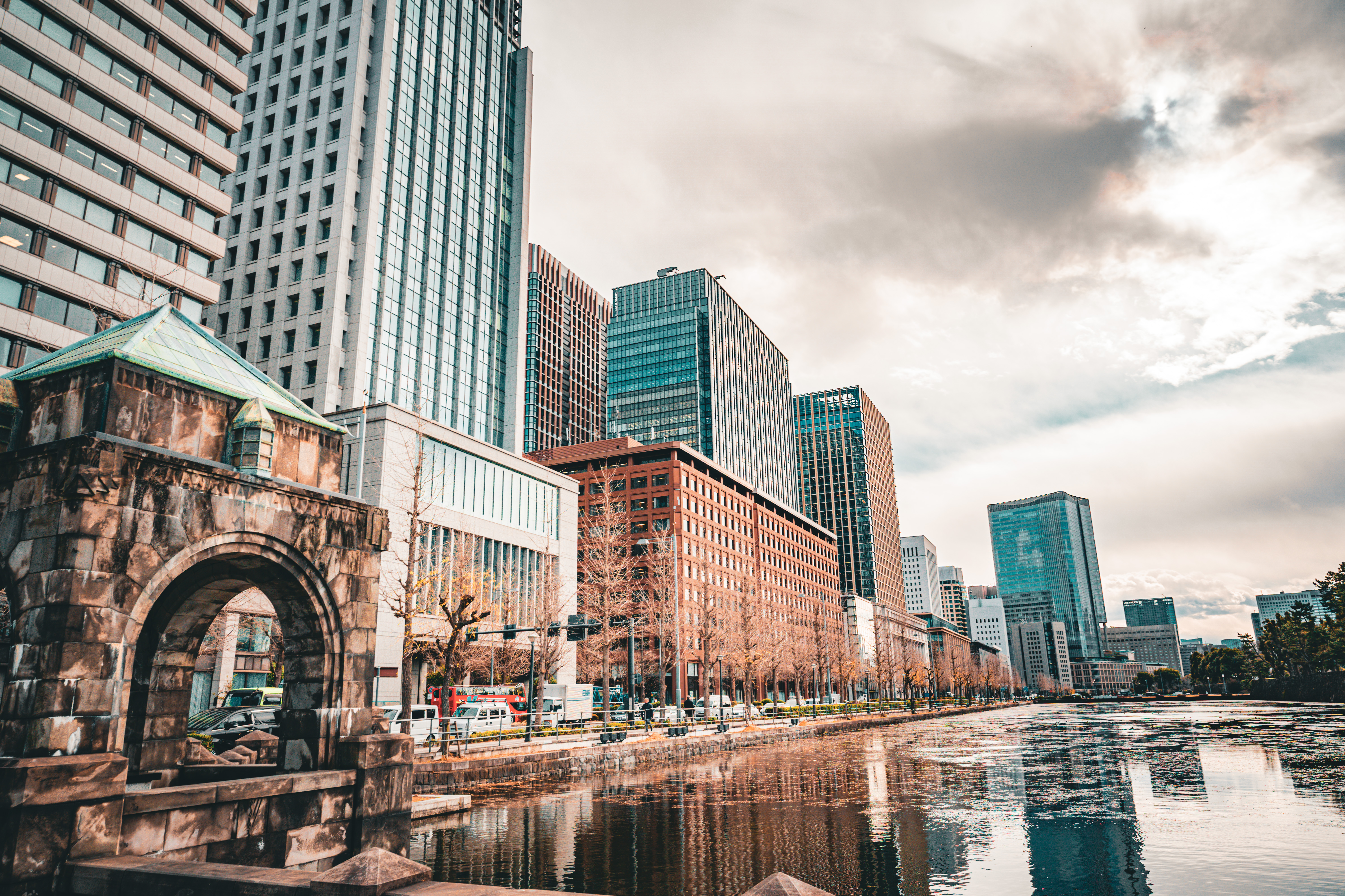 Japanese temple exterior