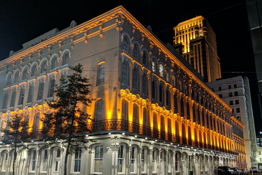New Orleans at night