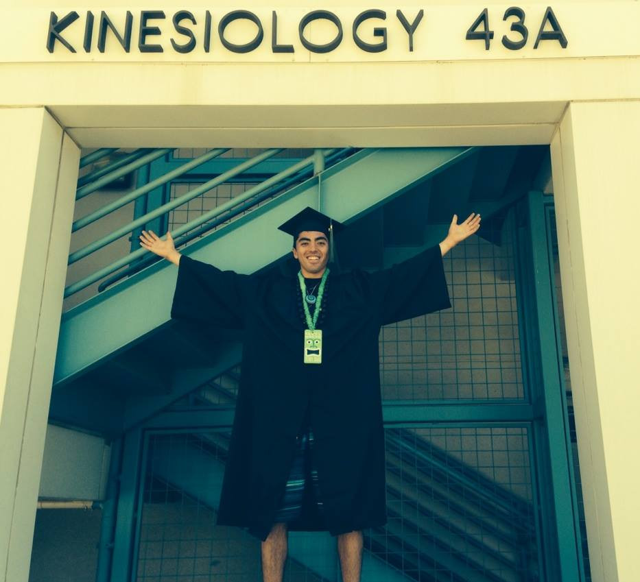 Spencer at graduation